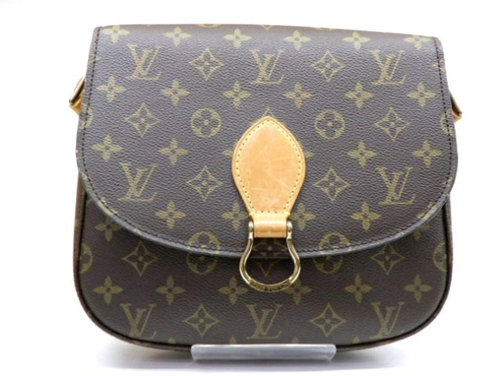 LOUIS VUITTON Saint Cloud Shoulder Bag Monogram